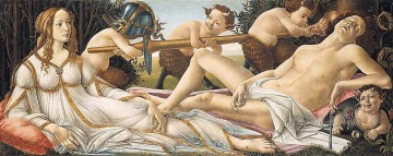 Venus y Marte Sandro Botticelli Pinturas al óleo